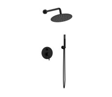 Душевая система встраиваемая Raiber RPB-005, черный 