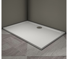 Душевой поддон Veconi Tezeo stone TZ-09, 1000x800x30, искусственный камень, белый TZ09-10080PR-01-19C3 