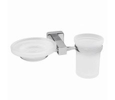 Стакан/мыльница WasserKRAFT Lippe K-6500 6526 Хром 
