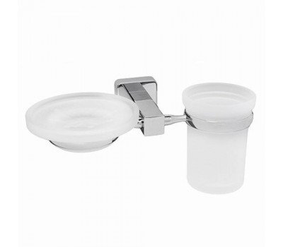 Стакан/мыльница WasserKRAFT Lippe K-6500 6526 Хром 