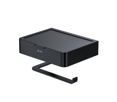 Держатель для туалетной бумаги с коробкой AM.PM Inspire V2.0 A50A341522 Черный 