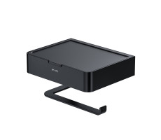 Держатель для туалетной бумаги с коробкой AM.PM Inspire V2.0 A50A341522 Черный 