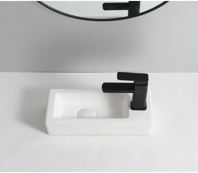 Умывальник CeramaLux 9272L белый 