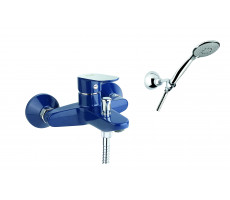 Смеситель для ванны Fiore KEVON CHIC 81TX8150, хром/синий