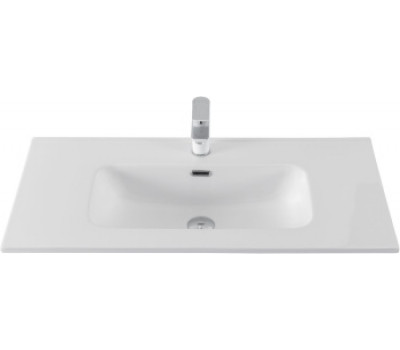 Раковина Aquanet Flat 90 белая матовая 