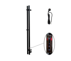 Полотенцесушитель Тругор Пэк сп Вектор 2 120*10 черный ВГП - сенсор черный 