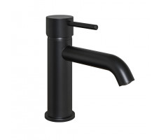 Смеситель для раковины PAINI Cox без донного клапана, удлиненный излив, черный брашированный PVD (PZ) 78PZ205O 