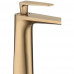 Смеситель для раковины высокий Grocenberg GB3025MG, матовое золото 