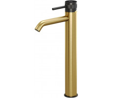 Смеситель для раковины Allen Brau Priority 5.31A02-GB31 черный/золото 