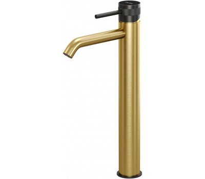 Смеситель для раковины Allen Brau Priority 5.31A02-GB31 черный/золото 