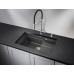 Кухонная мойка GRANULA KS-7303U, ЧЁРНЫЙ  кварц 