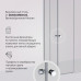 Душевое ограждение 80x80  см, без поддонс AM.PM X-joy W94G-403-8080-МТ1К  