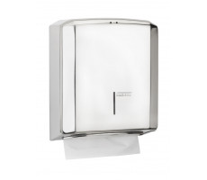 Диспенсер для бумажных полотенец Mediclinics DT2106C серый глянцевый 