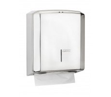 Диспенсер для бумажных полотенец Mediclinics DT2106C серый глянцевый 