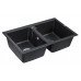 Мойка кварцевая ZWILLING PM238150-BLM, черный металлик, 810х500, Paulmark 