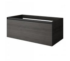 Тумба Armadi Art QUATRO 1 100см OAK ANTHRACITE профиль ANTHRACITE 790-M1-100-OA-A 