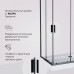 Душевое ограждение 100х80, без поддона AM.PM Gem S W93G-404-100280-BT Черный 
