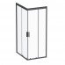 Душевое ограждение 100х80, без поддона AM.PM Gem S W93G-404-100280-BT Черный 