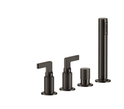 Смеситель для ванны GESSI Inciso 58043#299 Черный матовый 