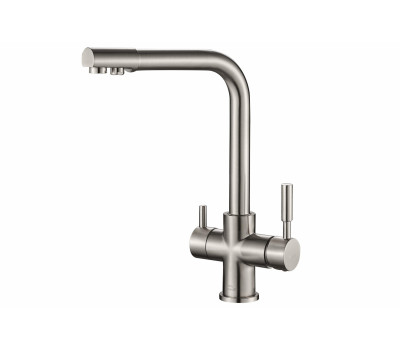 Смеситель для кухни ZORG STEELHAMMER SH 552 SATIN сатин 