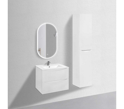 База под керамическую раковину Vincea Mia 700 VMC-2MC700GW подвесная, 2 выкатных ящика soft close, G.White База под керамическую раковину Vincea Mia 700 VMC-2MC700GW подвесная, 2 выкатных ящика soft close, G.White