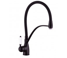 Смеситель для кухни Rose R153H, черный Смеситель для кухни Rose R153H, черный