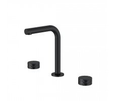 Смеситель на столешницу STICK DIAMOND на 3 отв. BLACK Boheme 152-B черный матовый