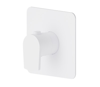 Смеситель для душа термостат Newform Haka 67691E.01.014 Белый матовый 