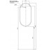 Зеркало Allen Brau Infinity 50 1.21016.BL черный 