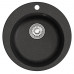 Мойкa MIXLINE ML-GM13 круглая  черная 308 495мм глуб. чаши 200 NEW 551890 черный 