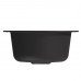 Мойкa MIXLINE ML-GM13 круглая  черная 308 495мм глуб. чаши 200 NEW 551890 черный 
