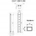 Полотенцесушитель Terma Easy One 1600-200 RAL 9016 белый матовый 