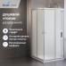 Душевой уголок квадратный, раздвижной с угла - TN-206-J 900x900 28912699-101 Хром 