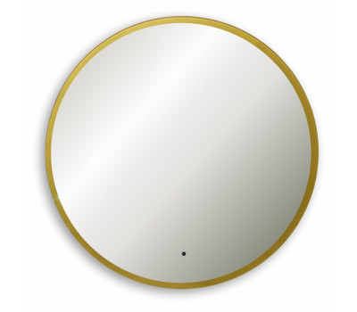 Зеркало ABBER Mond AG6204SCG-0.77 с подсветкой, бесконтактный выключатель, диммер, золото 