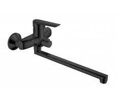 Смеситель Lagos Black для ванны. изл. 300мм LG31B ESKO 