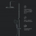 Душевая система со смесителем-полкой AM.PM X-Joy F0785A622 Черный 