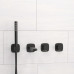 Смесители WasserKRAFT Nuthe 9100 A9151.264.315.327.242.217 черный матовый 