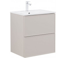 Тумба с раковиной Aquanet Арт 60 цв.бежевый 00345811 Тумба с раковиной Aquanet Арт 60 цв.бежевый 00345811