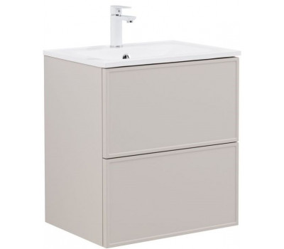 Тумба с раковиной Aquanet Арт 60 цв.бежевый 00345811 Тумба с раковиной Aquanet Арт 60 цв.бежевый 00345811
