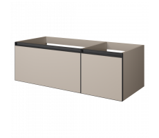 Тумба Armadi Art QUATRO 2 120см DAPHNE профиль ANTHRACITE 790-M2-120-D-A 