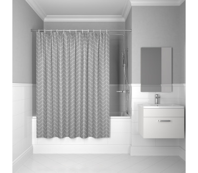 Штора для ванной IDDIS Base 200x240 см, Полиэстер BD06P24i11 Штора для ванной IDDIS Base 200x240 см, Полиэстер BD06P24i11