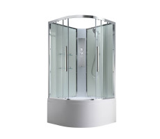 Душевая кабина AvaCan EM5010NT без крыши прозрачная Хром 
