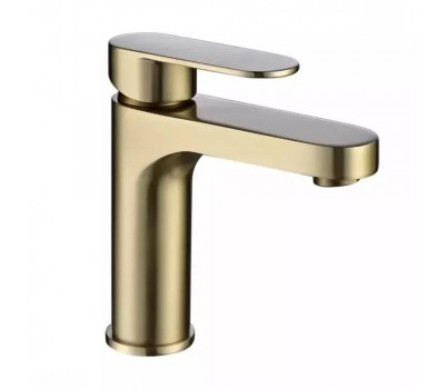 Смеситель для раковины Grocenberg GB1011MG, матовое золото 