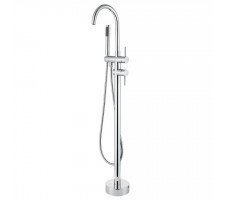 Смеситель напольный OLIVE'S BALEAR корпус латунь, излив нерж.сталь, хром 13624BL хром 