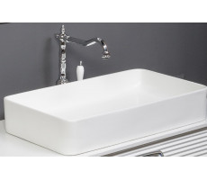 Раковина керамика прямоугольная Белая Armadi Art VALLESSI 872 Раковина керамика прямоугольная Белая Armadi Art VALLESSI 872