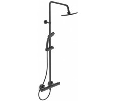 Душевая стойка Ideal Standard Silk Black Ceratherm T25 A7545XG Черный матовый