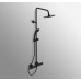 Душевая стойка Ideal Standard Silk Black Ceratherm T25 A7545XG Черный матовый