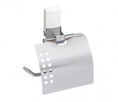 Держатель туалетной бумаги WasserKRAFT Leine K-5000 WHITE 5025W белый матовый/хром 