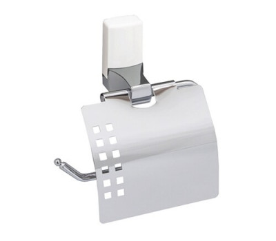 Держатель туалетной бумаги WasserKRAFT Leine K-5000 WHITE 5025W белый матовый/хром 