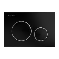 Клавиша смыва Knotlor BIS104BLC, черный